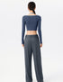 Outlined Crop Long SS654