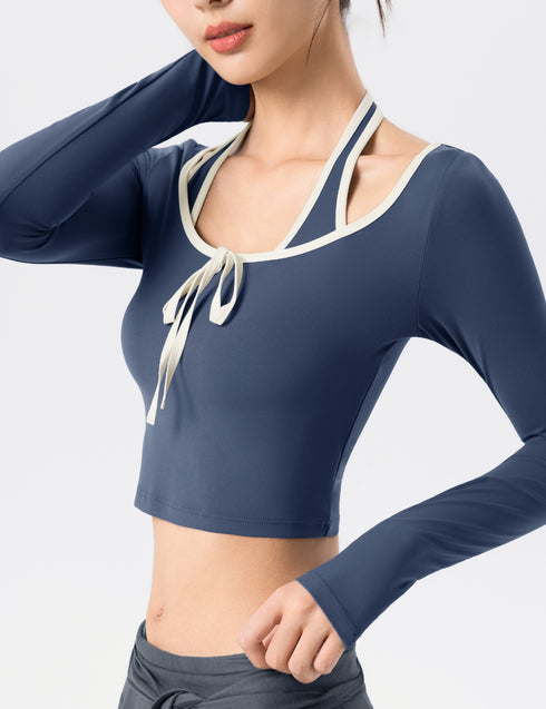 Outlined Crop Long SS654