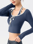 Outlined Crop Long SS654