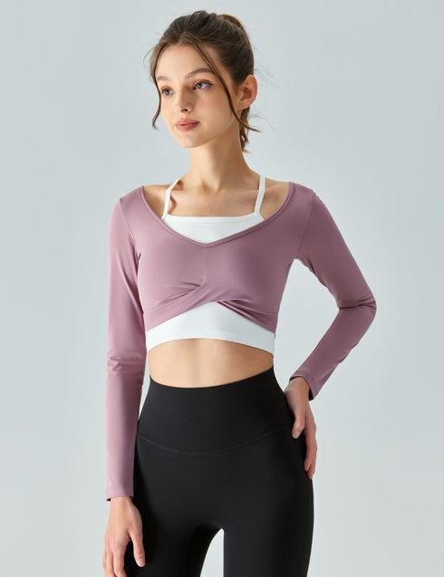 Ethereal Crop Long SS612