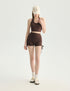 Ruched Shorts SP1004