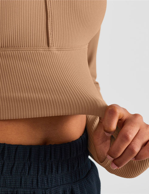 Cool Ribbed Crop Top SS1504