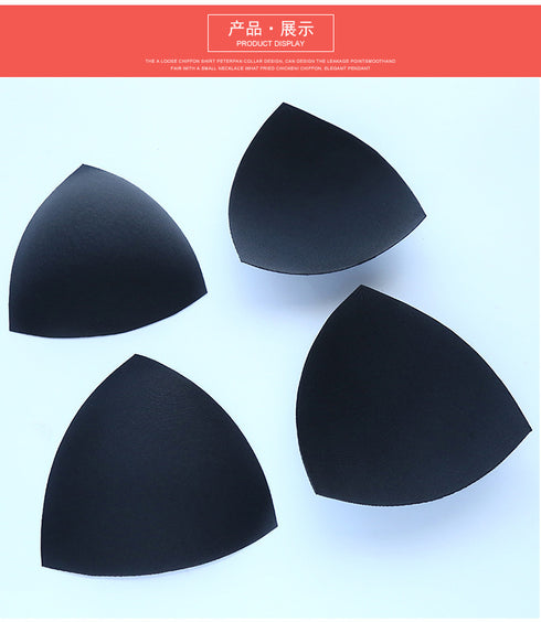 Sport Bra Pads Pair - Triangle And Circle